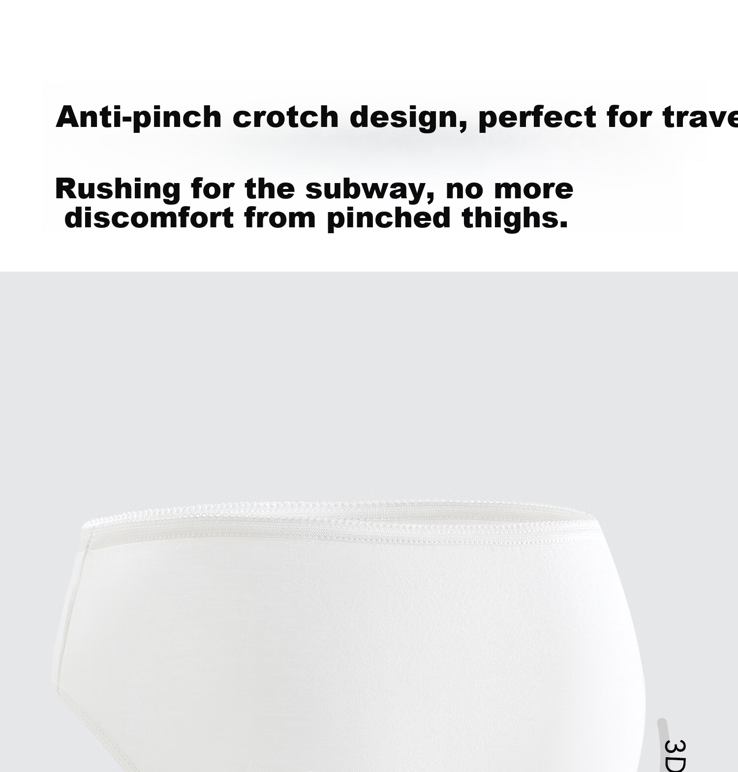 Guniangjia Disposable Women's Pure Cotton Antibacterial No-Wash Daily Use Menstrual Underwear Travel Ready-to-Wear Plus Size 12