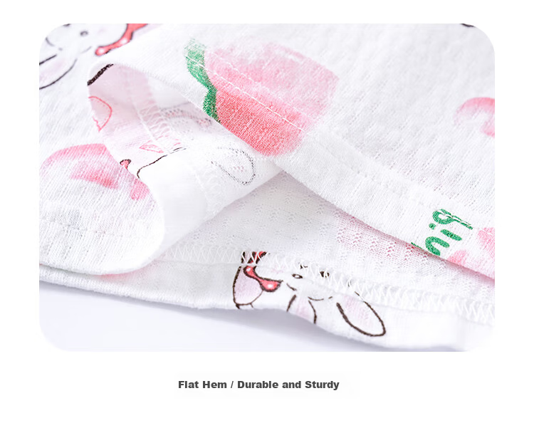 DEESHA [100% Cotton] Children's Pajamas, Girls' Spring And Summer Thin Long-Sleeve Home Wear Set, Girls' Round Neck Air Conditioning Clothes 10