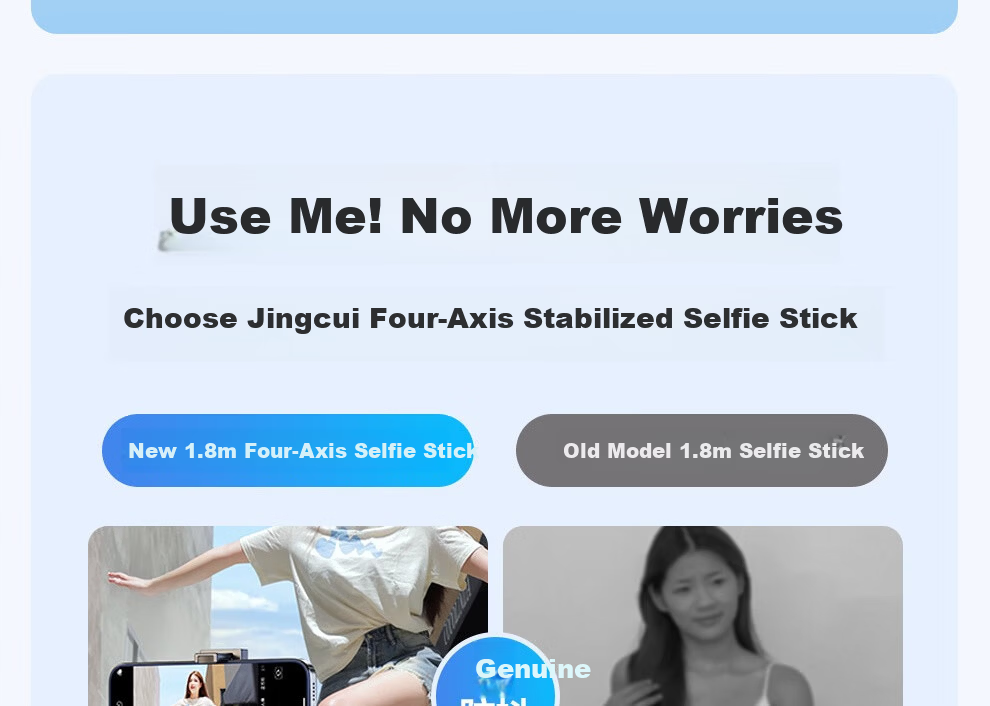 Jingxuan JD Self-Owned Brand [1.8m] Selfie Stick Handheld Boom Tripod Mobile Phone Floor Stand Handheld Anti-Shake Selfie Live Streaming Tool 360-Degree Photo Handle 7