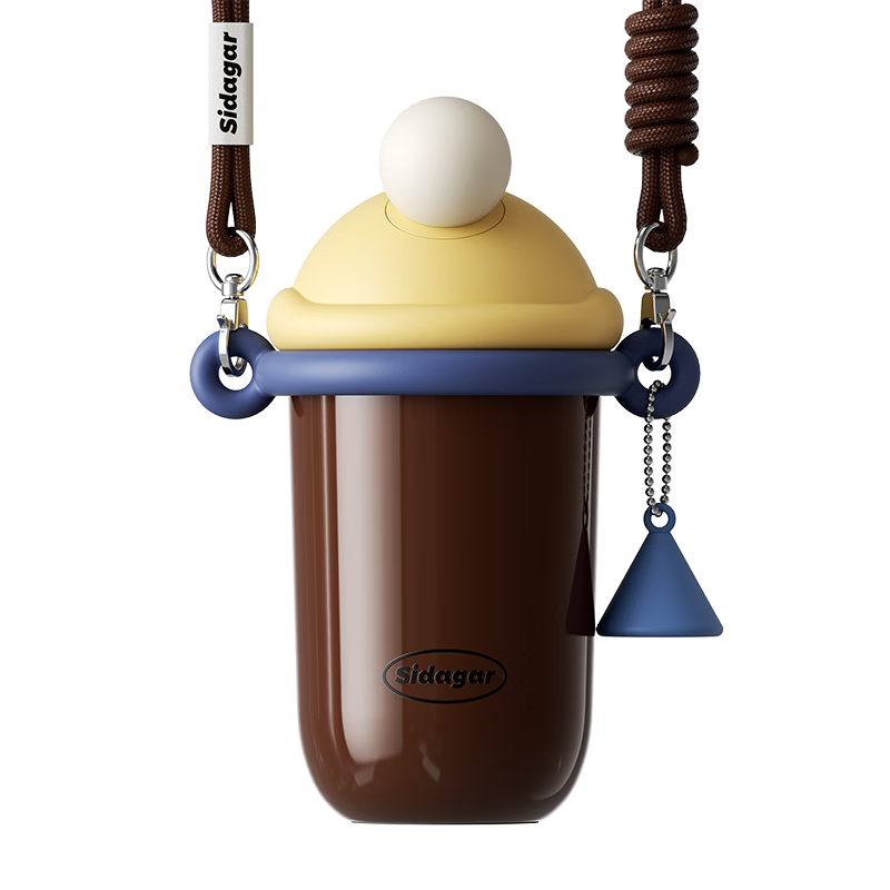 Shidajia Insulated Water Bottle for Women Outdoor Portable Straw High-Quality Seamless Liner Student Coffee Cup