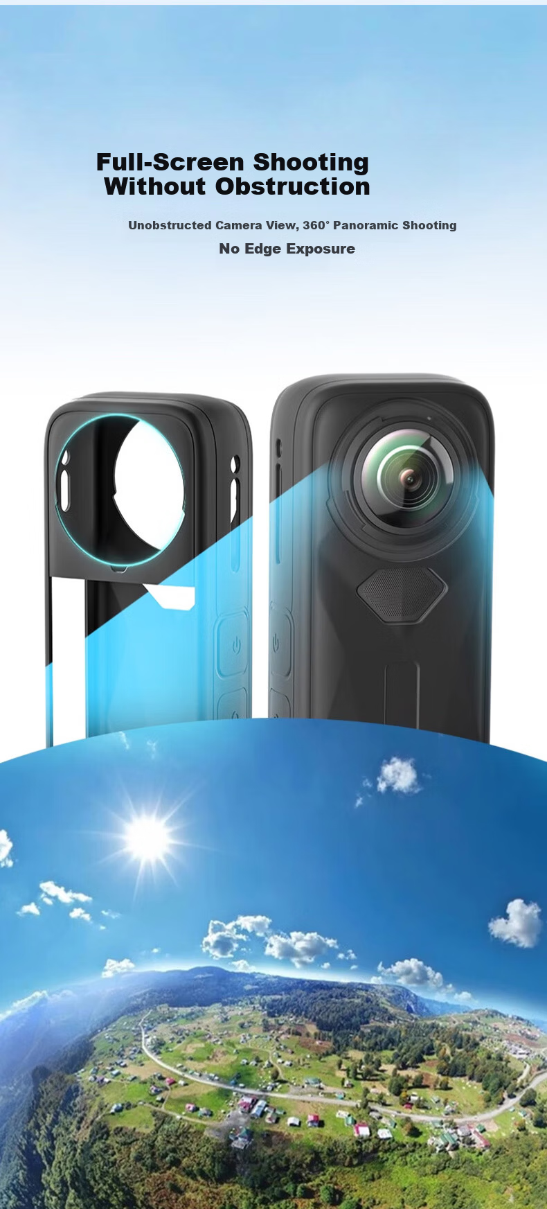 YOUFES Compatible with Insta360 X5/X4 Body Storage Bag, X4air Protective Case, Insta360 Quick-Release Bag, Action Camera Accessory, Scratch-Resistant And Wear-Resistant 6