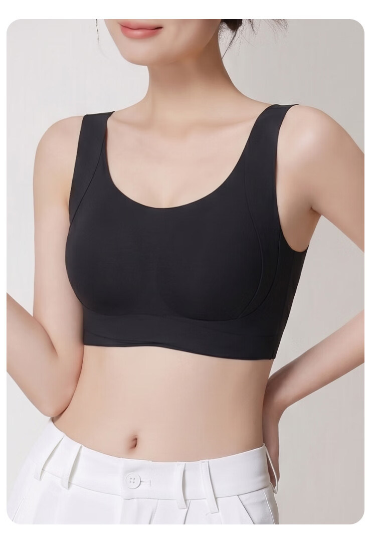 GRACEWELL [Lift And Support to Prevent Sagging] Thin Large-Bust Minimizer Women's Underwear, Seamless Foundation Bra, Side Support Brassiere 22