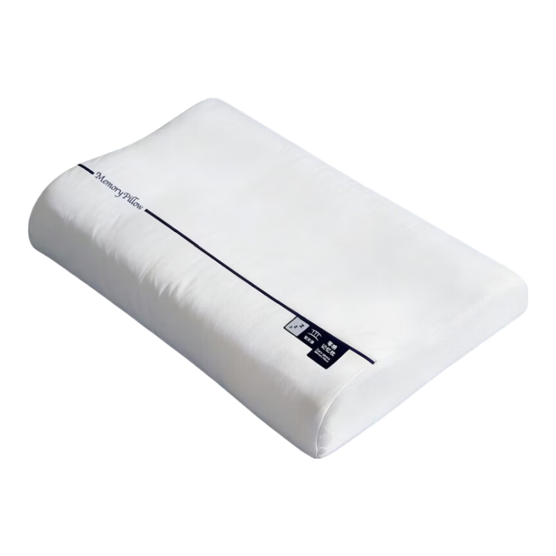 J.Sir A-Class Baby-Grade Memory Foam Neck Pillow for Deep Sleep, Cervical Spine Support, Non-Collapsing, Shape-Retaining