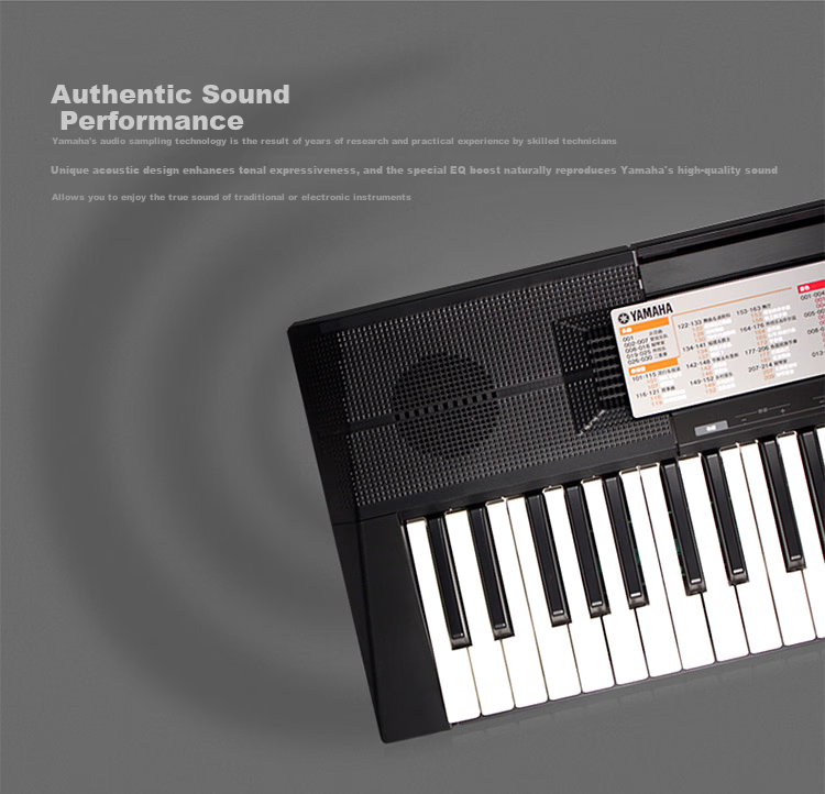 YAMAHA (YAMAHA) PSR-F52, Suitable for Children And Adults, Beginner-Friendly Electronic Keyboard for Entertainment And Performance 4