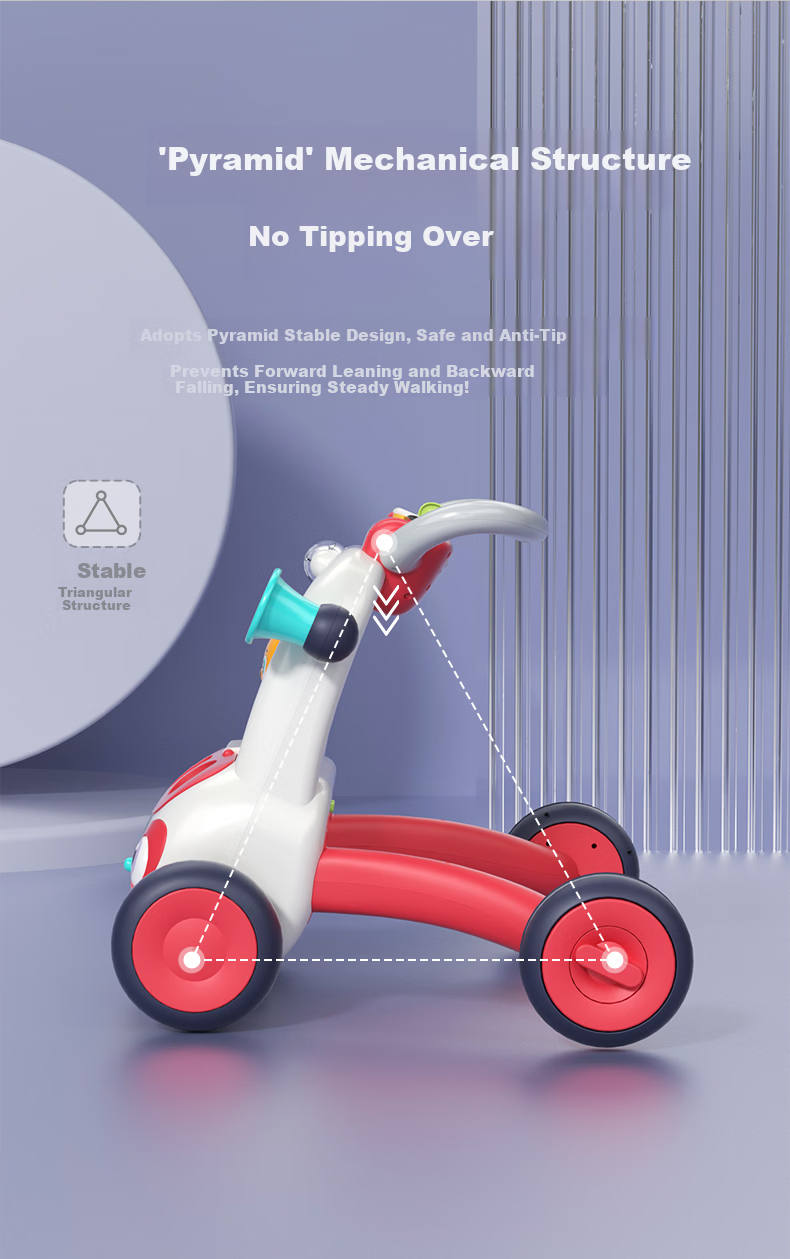 HUILE TOYS Infant Newborn Baby Walker Toy Toddler Boys Girls Birthday First Year Gift 14