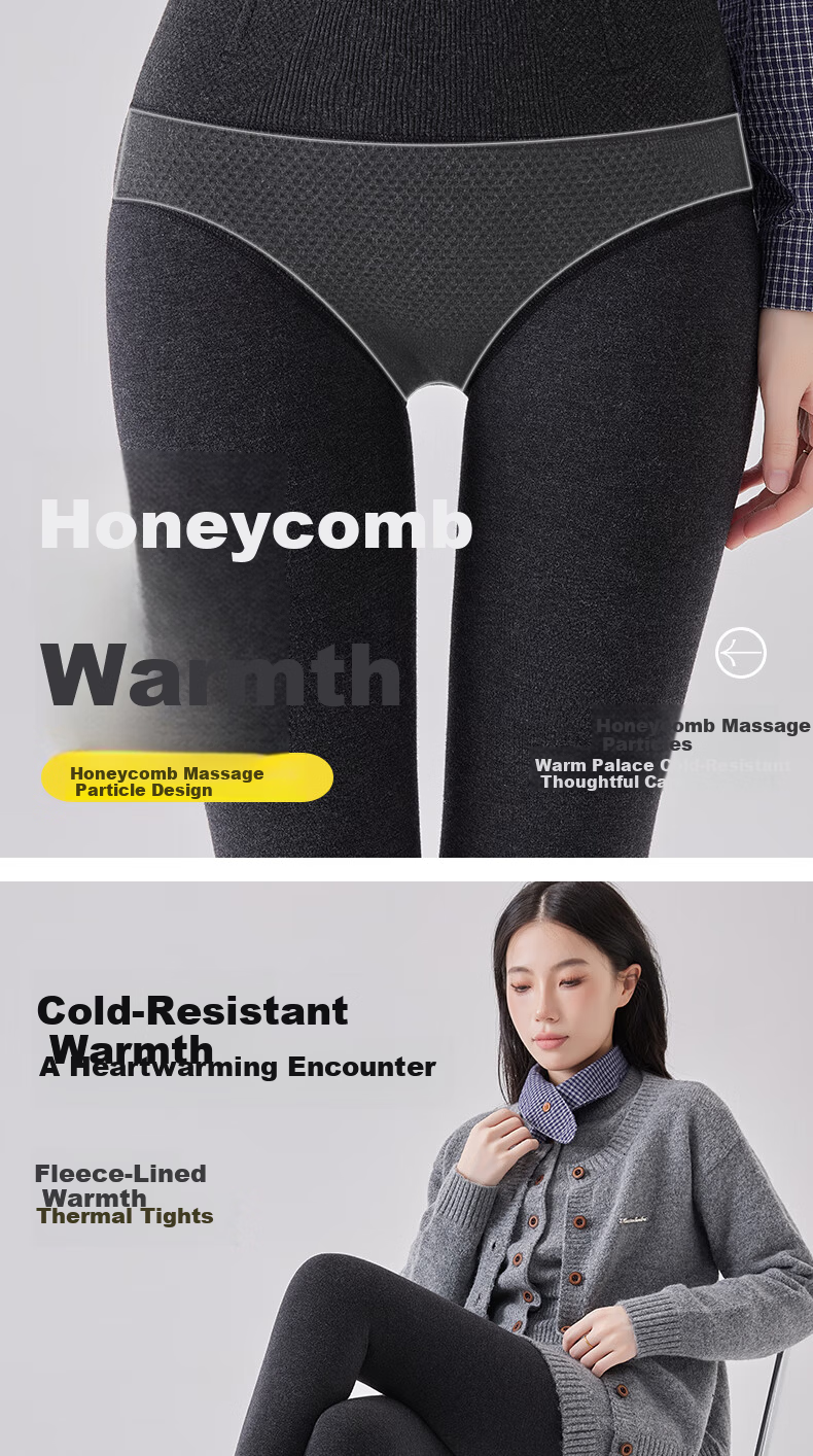 Ziyu Style Women's High Waist Thermal Leggings Autumn Winter Outerwear Versatile Shaping New Herringbone Tummy Control Butt Lift Pantyhose 3