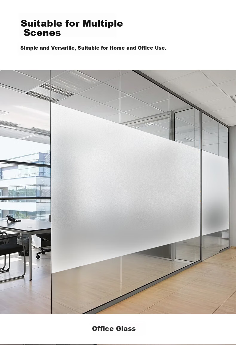 Cuttlefish Matte Frosted Privacy Window Film 0.9x3m Light-Transmitting Opaque Bathroom Toilet Sticker 9