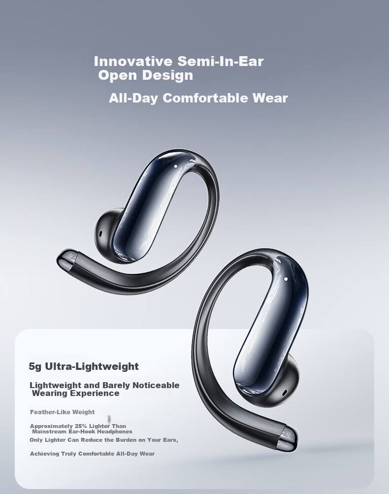 KINYO Berlin Sound Wireless Bluetooth Bone Conduction Earphones 2025 Latest Model, Comfortable Long Wear, Sports Running, Deep Bass, Long Battery Life 5