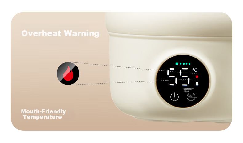 Babycare Baby West Highland Intelligent Temperature-Controlled Bowl Insulated Bowl Baby Feeding Electronic Child Anti-Drop Anti-Scald Lunch Box 13