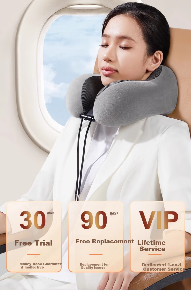 Jingmao U-Shaped Neck Pillow Nap Pillow Travel Cervical Pillow Office Car Airplane Neck Support Pillow 3