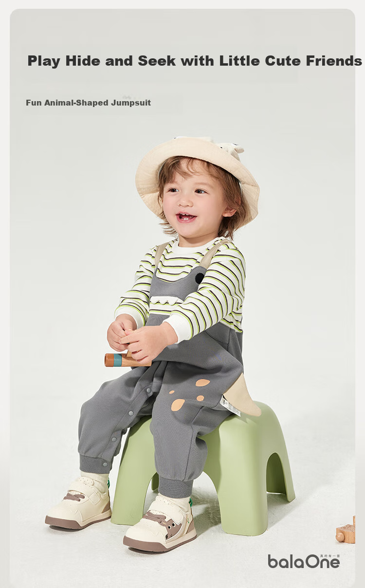 BALABALA Baby Romper Newborn Jumpsuit Bodysuit 2025 Spring Collection [Mall Edition] 200125120203 1