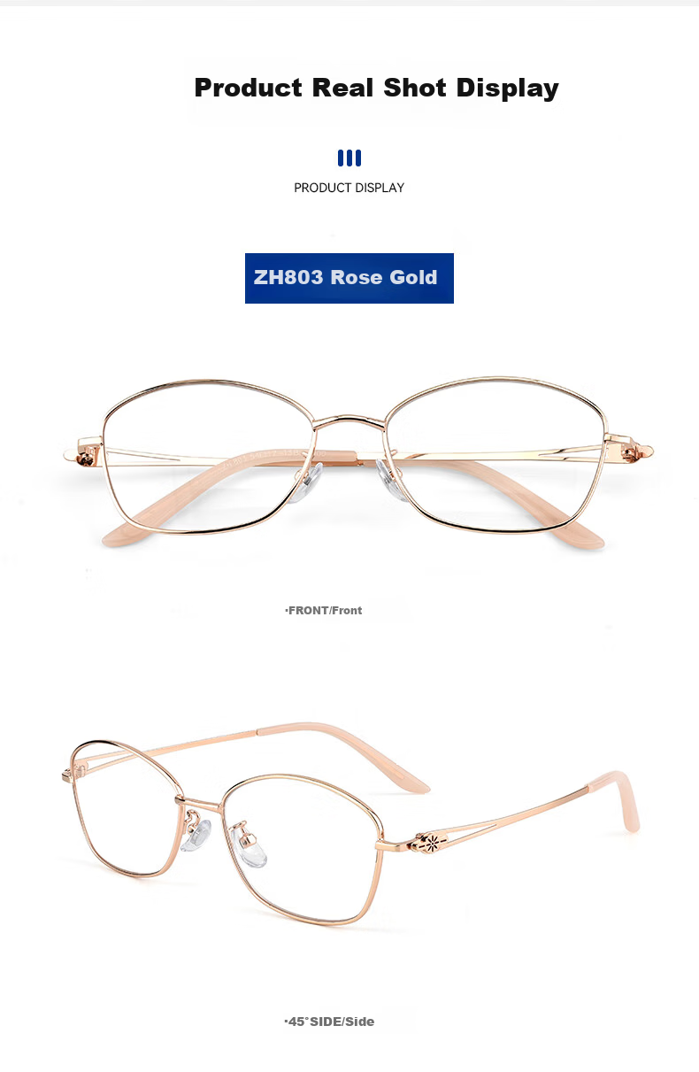 Dr. Ouna Reading Glasses, High-Definition Anti-Blue Light, Premium Presbyopic Glasses for Men And Women, 300 Degrees, Purple Silver 7