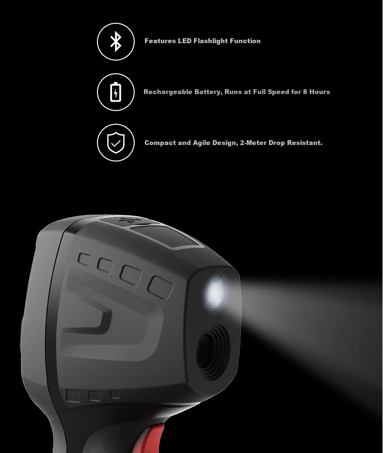 CEM DT-982H High-Definition Infrared Thermal Imager Industrial Thermal Camera for Power Fault Detection And Underfloor Heating Inspectio 8
