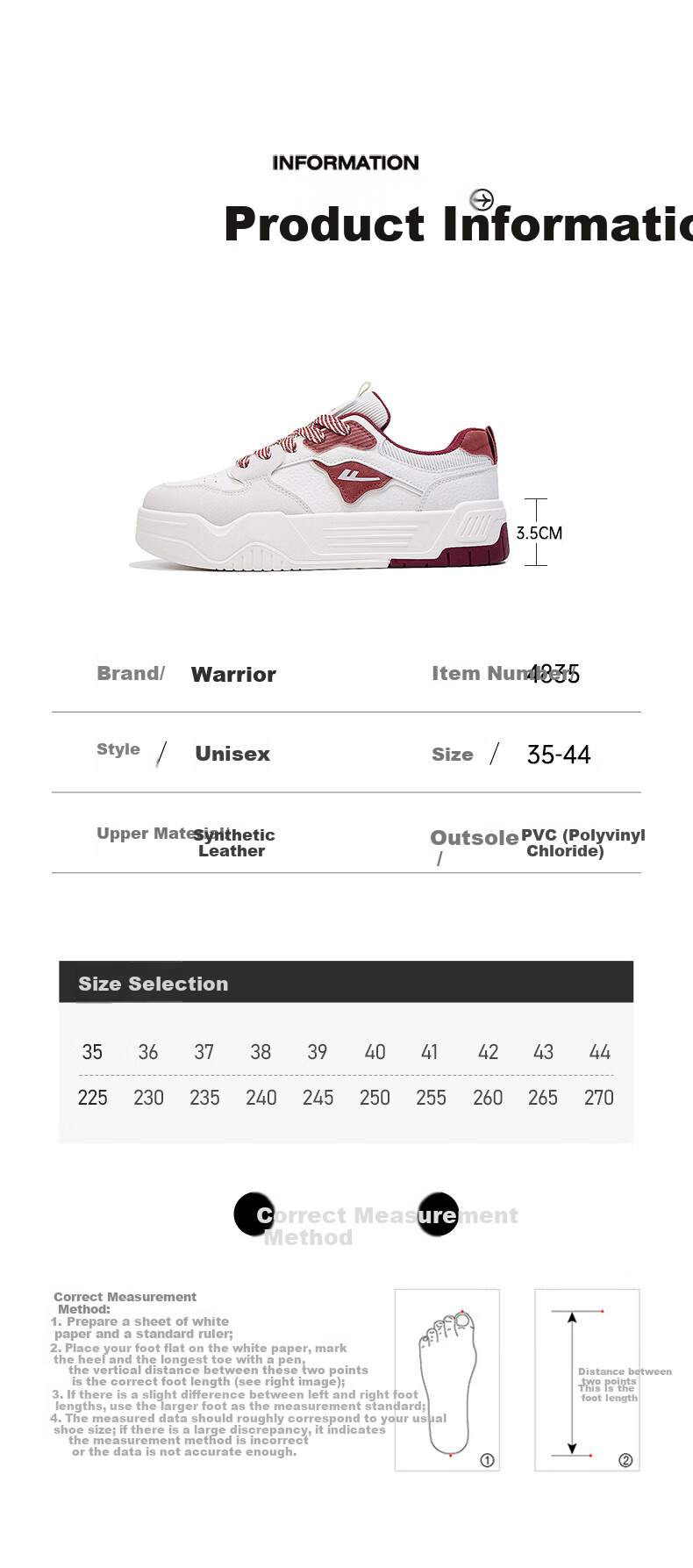Huili Official Women's Shoes, Summer Sneakers for Women 2026, Casual Ladies' Shoes, Lightweight Thick-Soled Women's Footwear, White-Gray Size 37 4