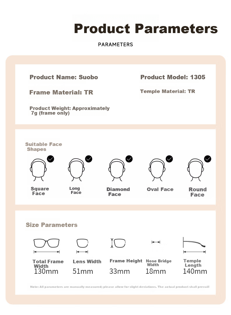 SHOWBIZS Anti-Blue Light Reading Glasses TR Frame for Middle-aged and Elderly 1305 3