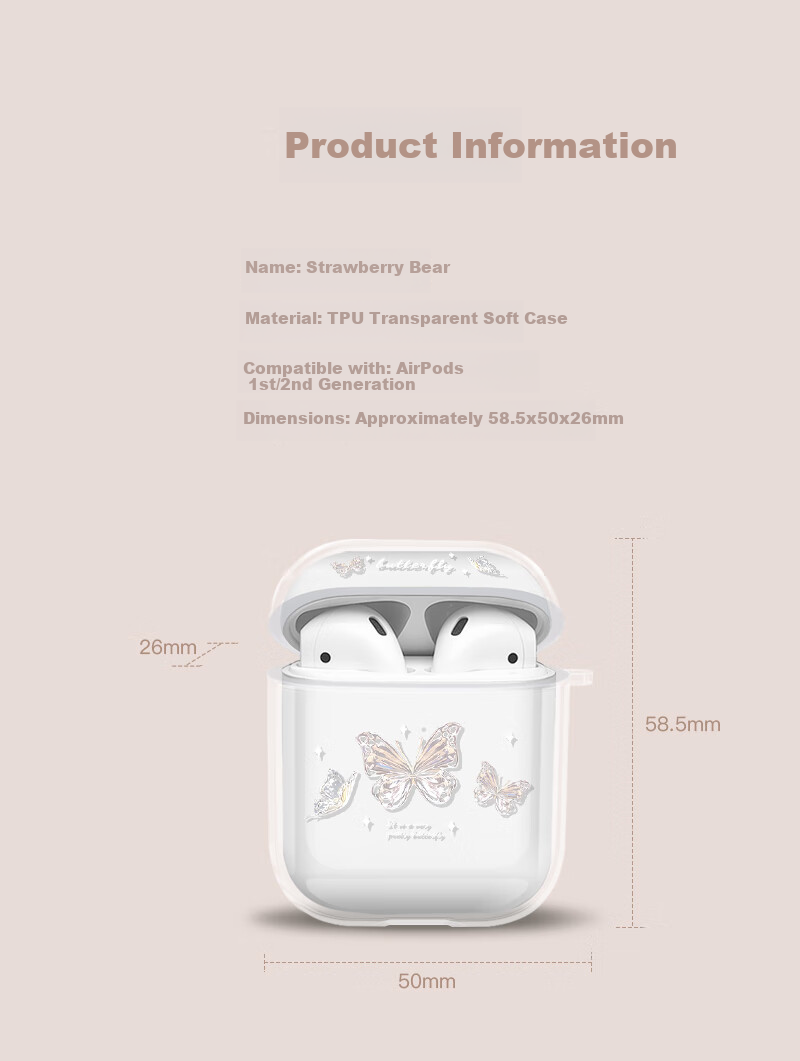 Yingkaida Compatible with Airpods Pro 3 Case [Music Puppy] Apple Earphone Protective Case for Wireless Bluetooth Earphones, Shockproof Creative Non-Slip Shell Storage Box 4