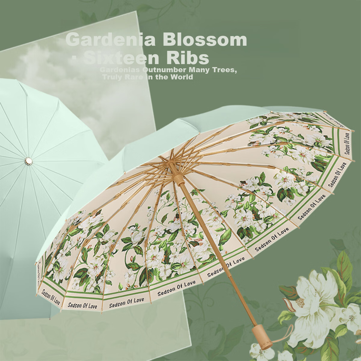 Fan Ye Luxury High-End 16-Rib UV Protection Windproof Color-Coated Heat-Insulated Large Dual-Use Sun and Rain Umbrella