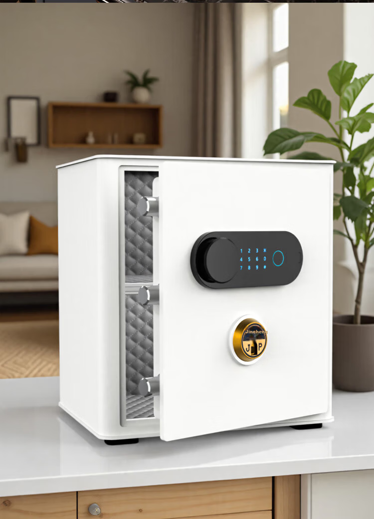 Jincheng Home WiFi Smart Safe 40CM Mechanical Fingerprint Password Financial Office Commercial Security Box Anti-Theft Fixed Hidden Wardrobe Wall Safe 21