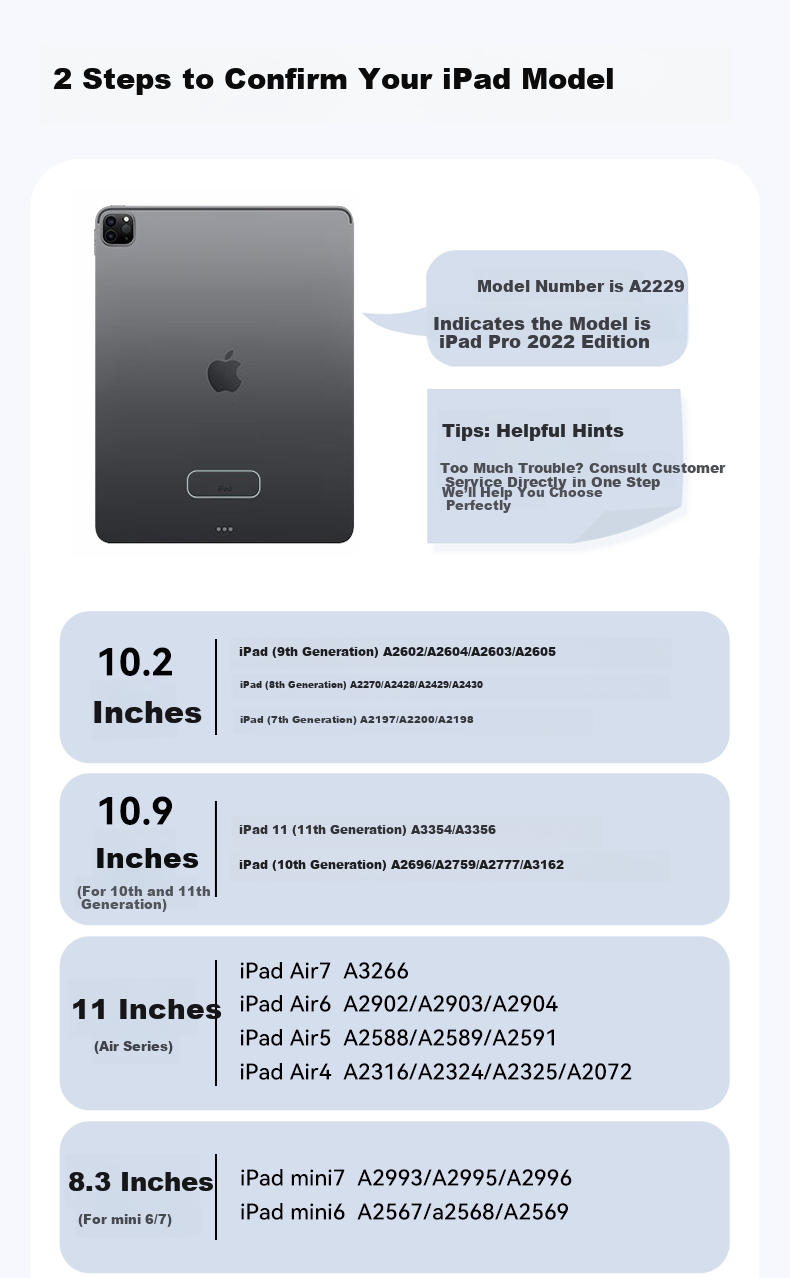 Suoying [Million Bestsellers] iPad Mini 7/6 Case 2024/21 Mini 8.3 Inch 7th/6th Gen Apple Tablet Protective Cover with Pencil Slot Airbag Shockproof Dual Stand 3