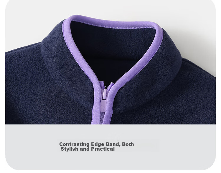 MQDMINI [Anti-Static] Boys' Fleece Jacket Children's Outdoor Sports Camping Baby Toddler Coat 17