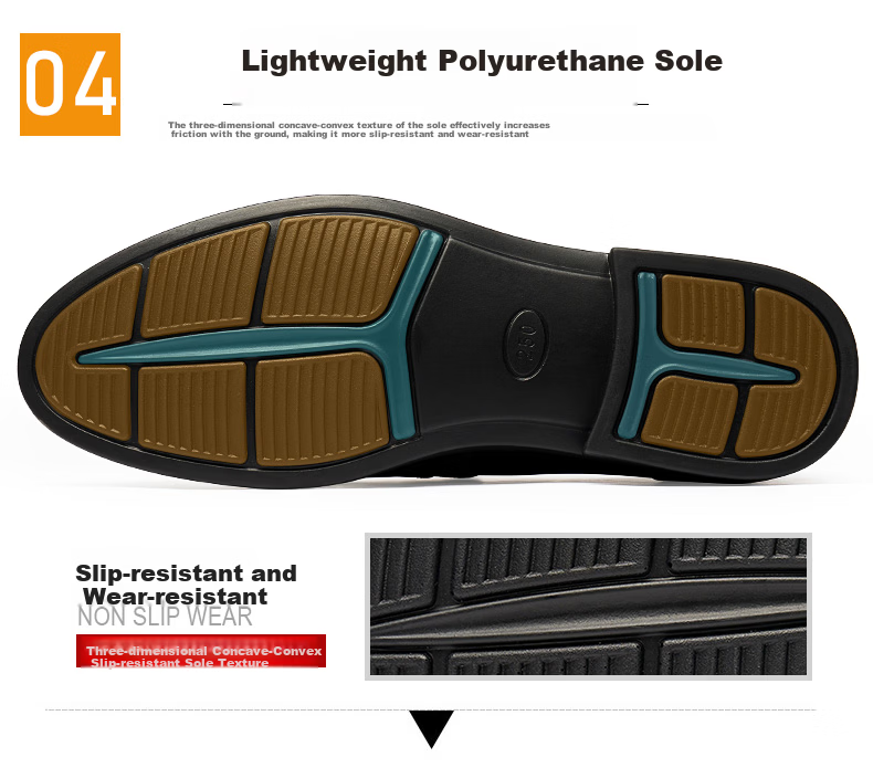 LAORENTOU Men's Business Formal Leather Slip-On Driving Shoes First Layer Cowhide Black Size 38 A90135 10