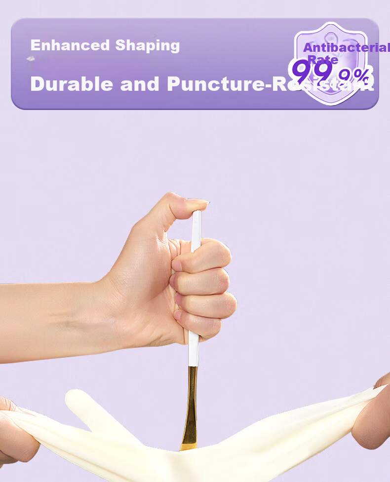 Nitrile Dishwashing Gloves for Women Durable Kitchen Cleaning Waterproof Rubber Latex Gloves 4