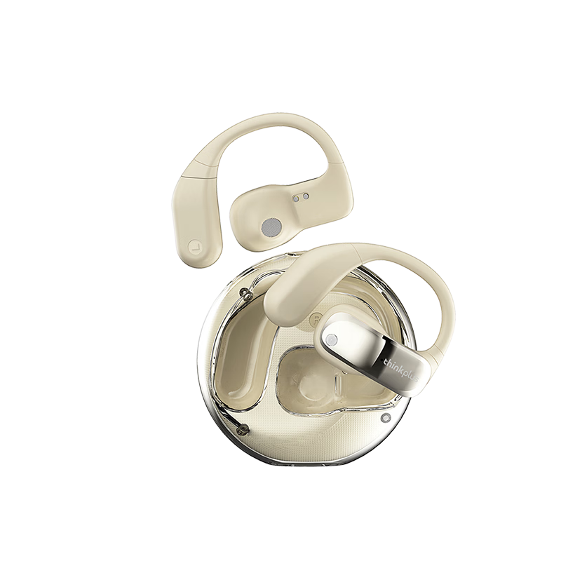 Lenovo New Upgrade Hanging Bluetooth Sports Earphones Long Battery Life Lossless Sound 14.2mm Large Dynamic Driver Noise Cancelling X15PLUS Shiyan White
