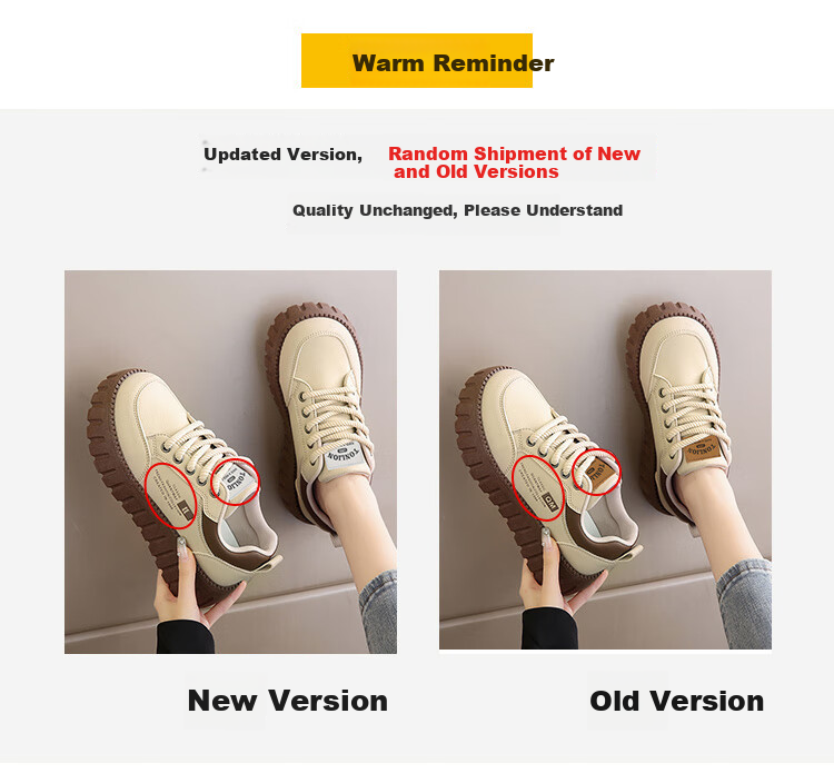 TonLion Women's Shoes, Summer 2026 Thick-Soled Sneakers, Versatile Sports Casual Shoes for Women, Khaki, Size 38 24
