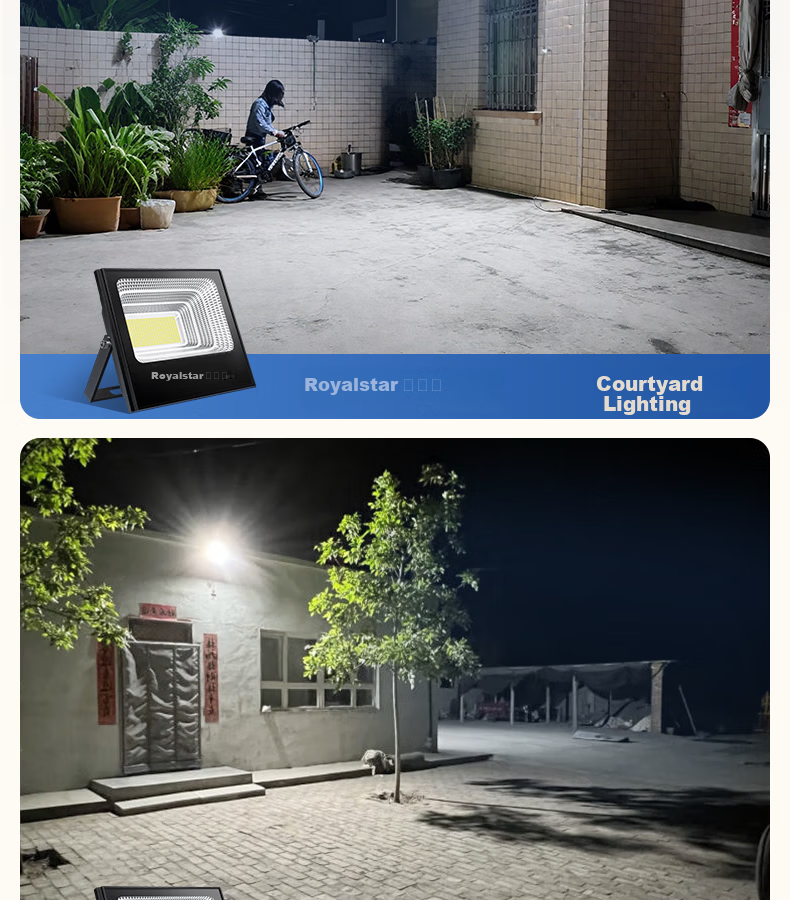 Royalstar Solar Garden Light Outdoor Lighting Home Street Lamp LED Waterproof Floodlight Outdoor Landscape Light 19