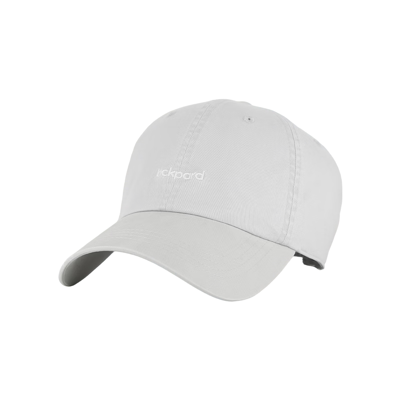 LACKPARD 2026 Spring Summer New Baseball Cap High-Weave Combed Cotton Soft Portable Foldable Versatile Gray