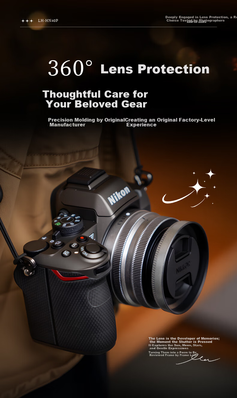JJC Camera Lens Hood for Nikon Z 16-50mm Lens Replacement for HN-40 Compatible with Z50II Z30 Zfc Z62 Z7II Z9 Accessories (Random New or Old Version) 2