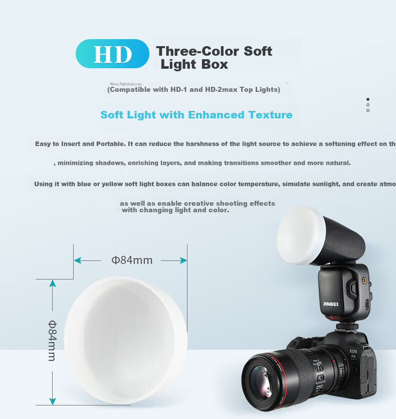 Jinbei HD Spotlight Reflector (Four-Claw Mount) 1