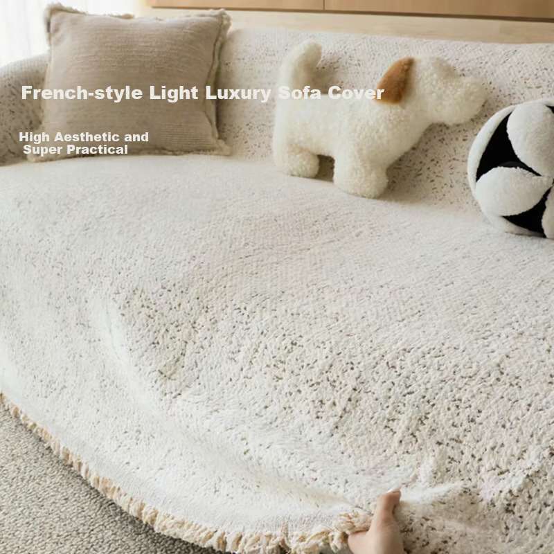 MUJI Sofa Cover Full Coverage Four Seasons Non-Slip Sofa Slipcover 180x260 Starry Pattern