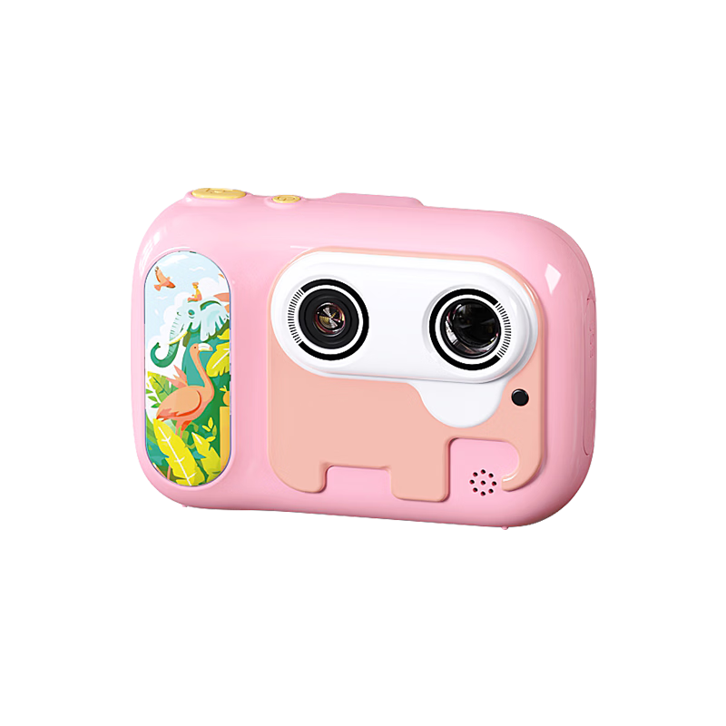 CAIZU Kids Birthday Gift A1 Children's Camera Dual Front and Rear Lenses Student Photo Recognition Early Education Learning Machine AI Educational Interactive Storytelling Camera