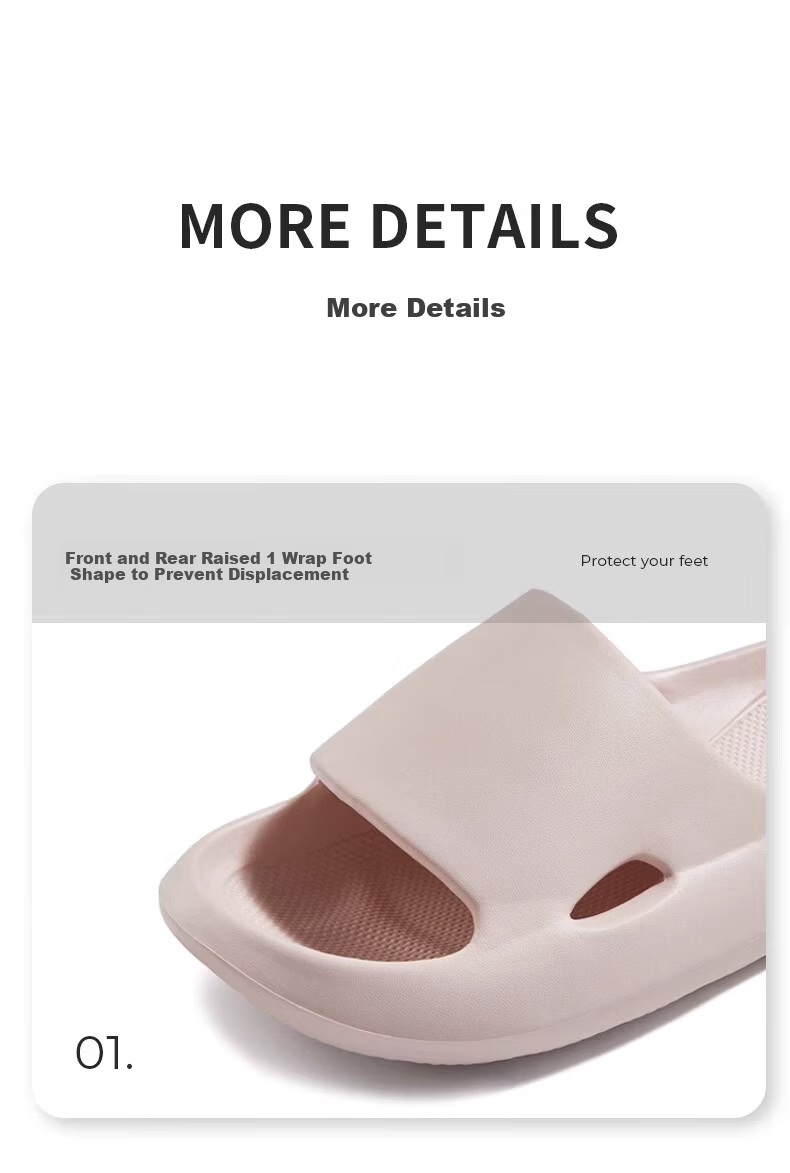 Puxi New Soft Sole Non-Slip Indoor Women's Slippers Bathroom Peach Pink Size 39-40 13