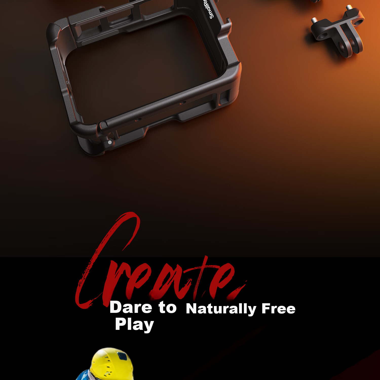 SmallRig 5000 Insta360 Ace Pro2/Ace Pro Full Protective Expansion Cage Vlog Recording Motorcycle Riding Skiing Skateboarding Photography Video Cage Accessory 9