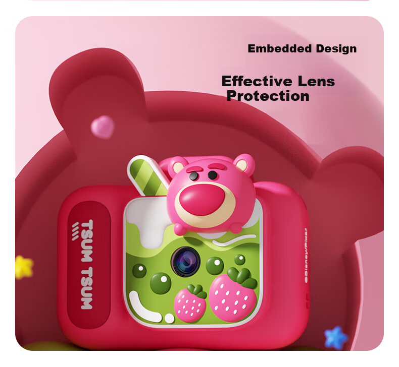 MAQUCC Disney Kids Camera Minnie 32GB for Girls Ages 6-14 Birthday Gift Student Practical Premium Souvenir K78 6