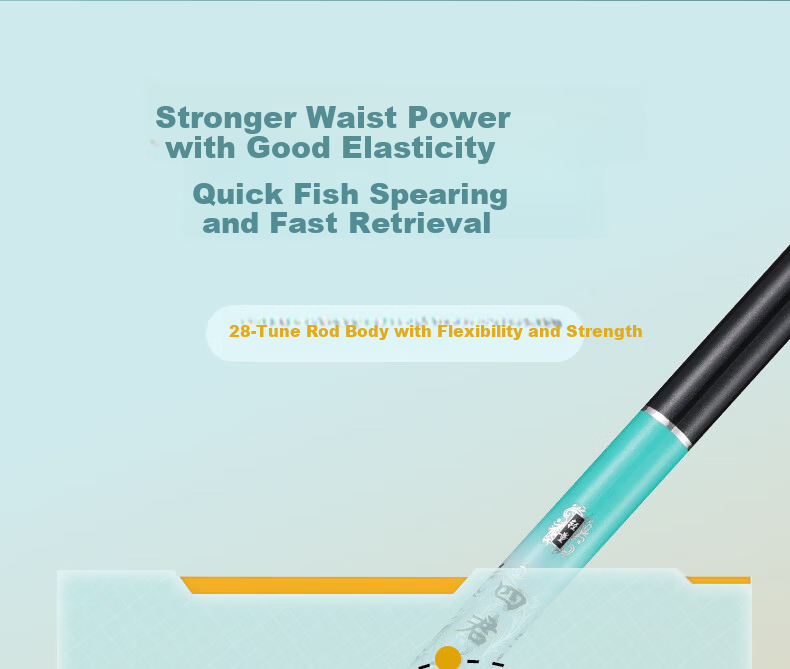 Shensha 5.4m Four Gentlemen Crucian Carp Fishing Rod 28-Tone Ultra-Light Ultra-Thin Hand Rod Tai Fishing Rod Wild Fishing Crucian Rod Fishing Gear 4