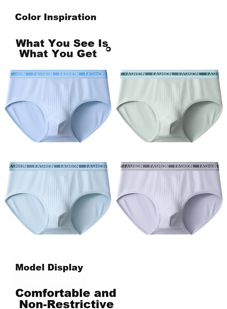 Dingguagua Boys' Cotton Briefs for Adolescents, Youth Period, High School Students, Children's Triangle Underwear 17