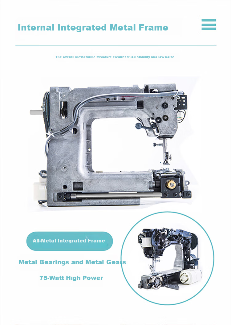 BUTTERFLY JHQ3010 Entry-Level Home Electric Sewing Machine Desktop Multifunction Mini Overlock Thick Fabric Capable 5
