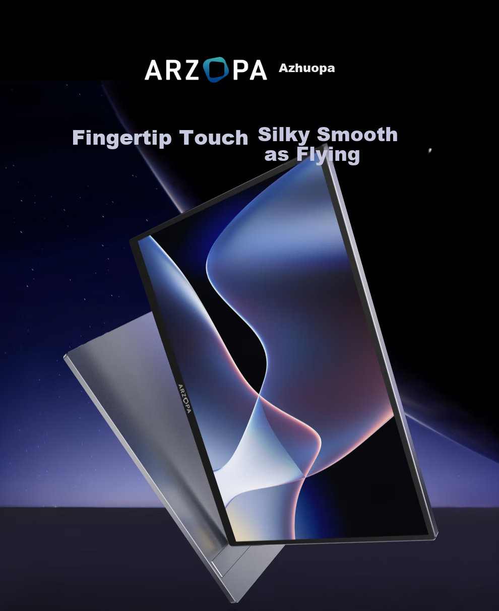 ARZOPA 14-inch Portable Touchscreen Monitor Secondary Display for Laptop Switch PS5/4 ZT1 1