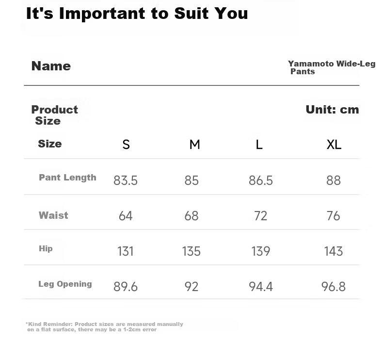 Baleno Yamamoto Wide-Leg Skirt Pants for Women 2025 Summer New High-Waist Straight-Leg Comfortable Casual Trousers 4