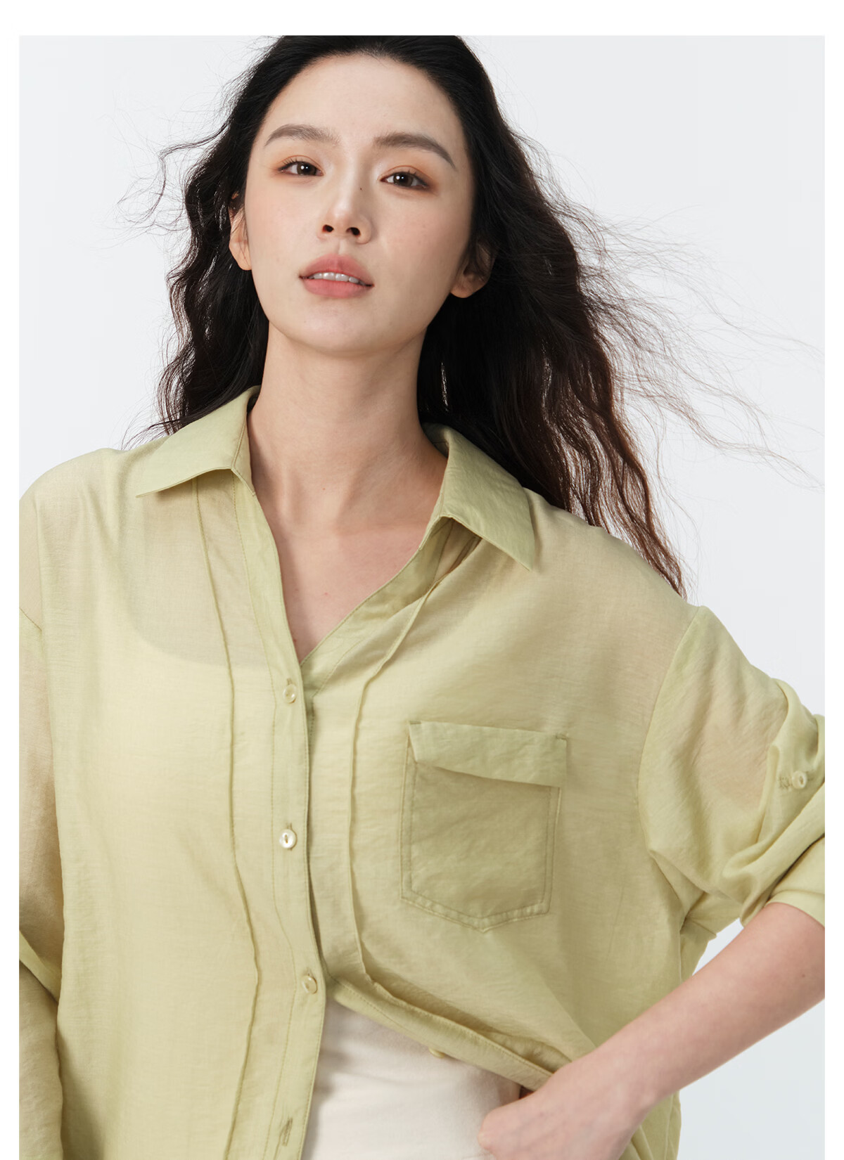 RA&RN RARN/Love Like You Lightweight Lapel Lyocell Shirt 27