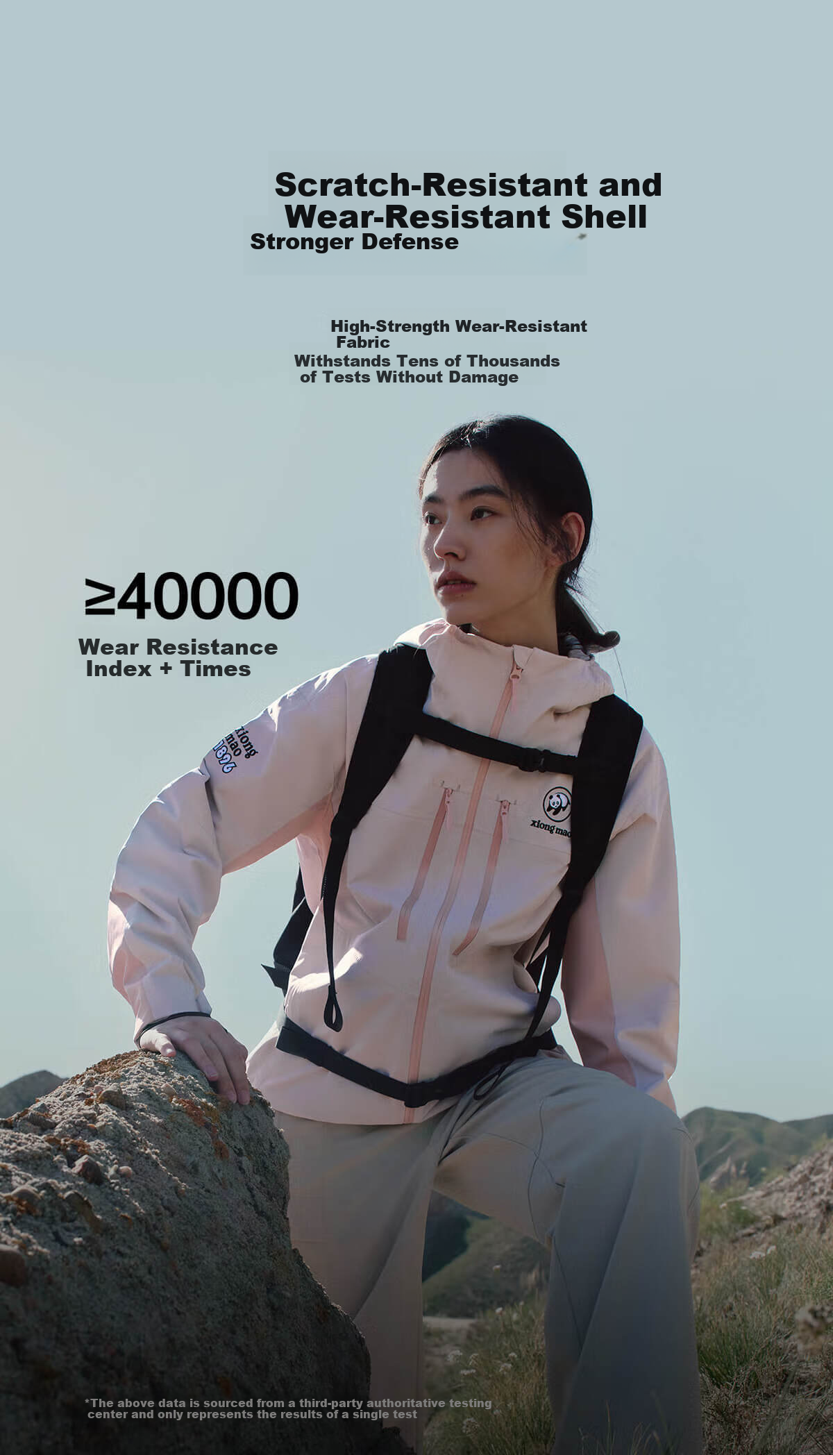 Xiongmao Zhang Yuxi Same Style [Tanyuezhe] Three-In Jacket for Women, Autumn And Winter Windproof Waterproof Mountaineering Coat for Me 8