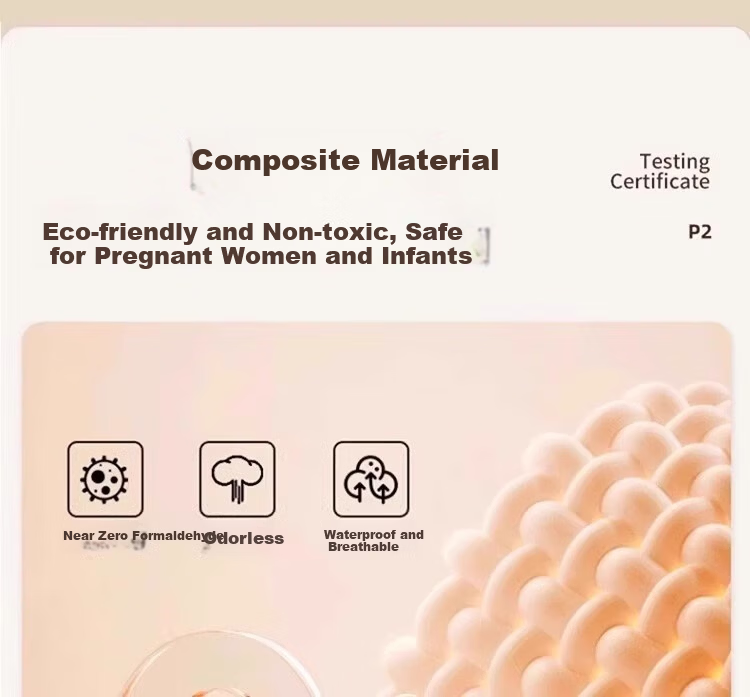 Newbelity Upholstered Headboard Soft Pack Children's Anti-Collision Wall Sticker Tatami Soft Pack Wall Surround Self-Adhesive [50*280cm] Off-White 1 Roll 5