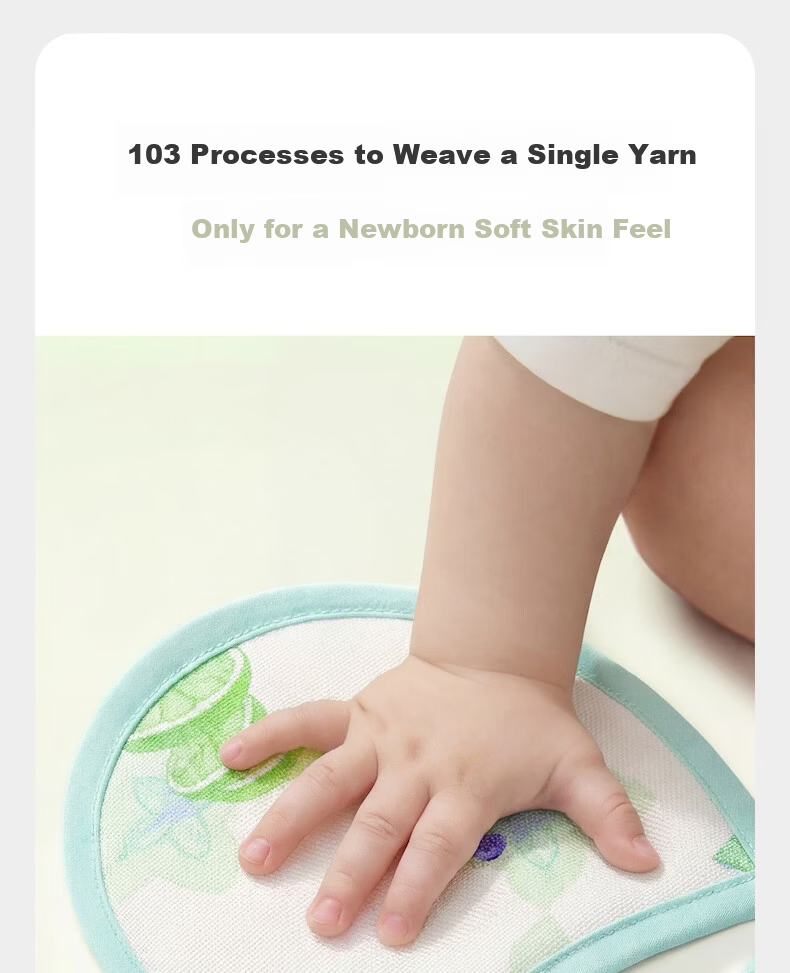 Babycare Cooling Arm Mat Baby Carrier Pad Infant Nursing Arm Cushion Breathable Arm Pillow Guava Green Grape 28*15cm 4
