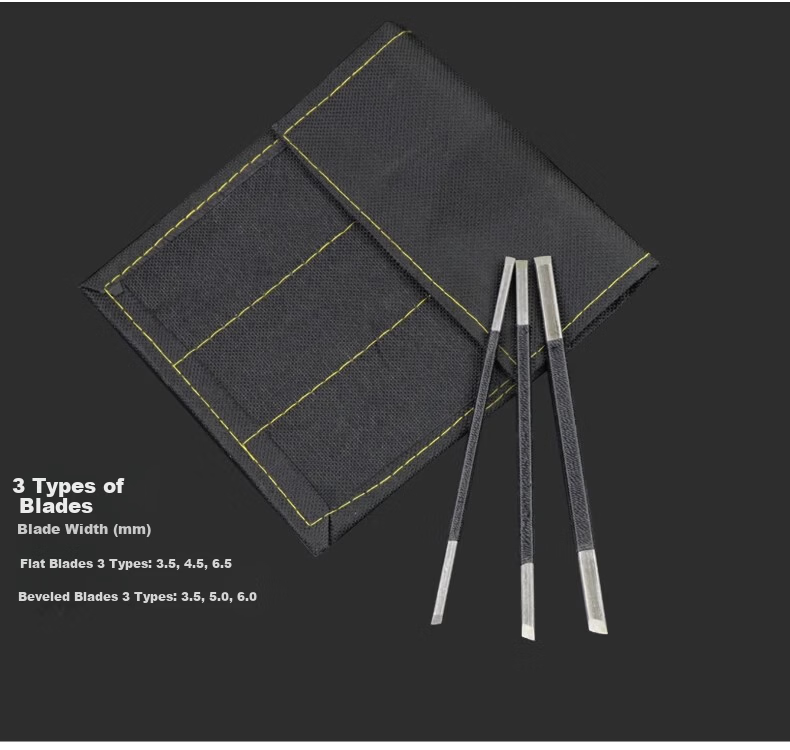 Chengyang Hand Carving Knife Set Tungsten Steel Hard Alloy Seal Engraving Stone Carving Tool Stamp Pen Micro Carving Knife 13