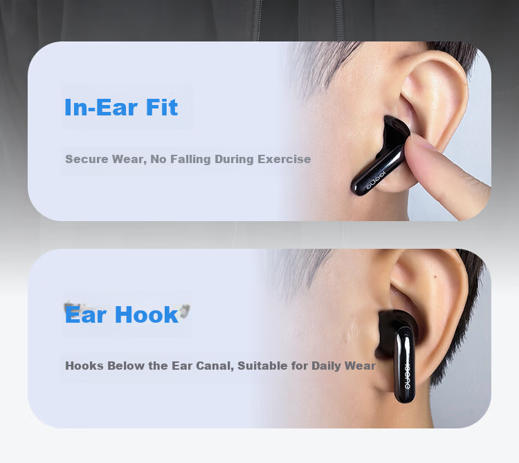 IGene [AI Translation + Conference Summary] 2026 New Smart Bluetooth Earphones, Semi-In Wireless, for Music And Gaming, Low Latency, Compatible with Huawei, Xiaomi, OPPO, OnePlus, Vivo 18