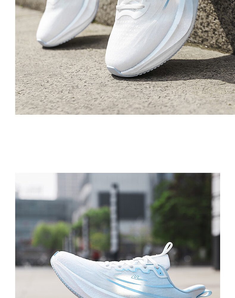 Warrior Men's Sports Shoes 2026 Summer New Casual Breathable Sneakers White Blue Size 41 17