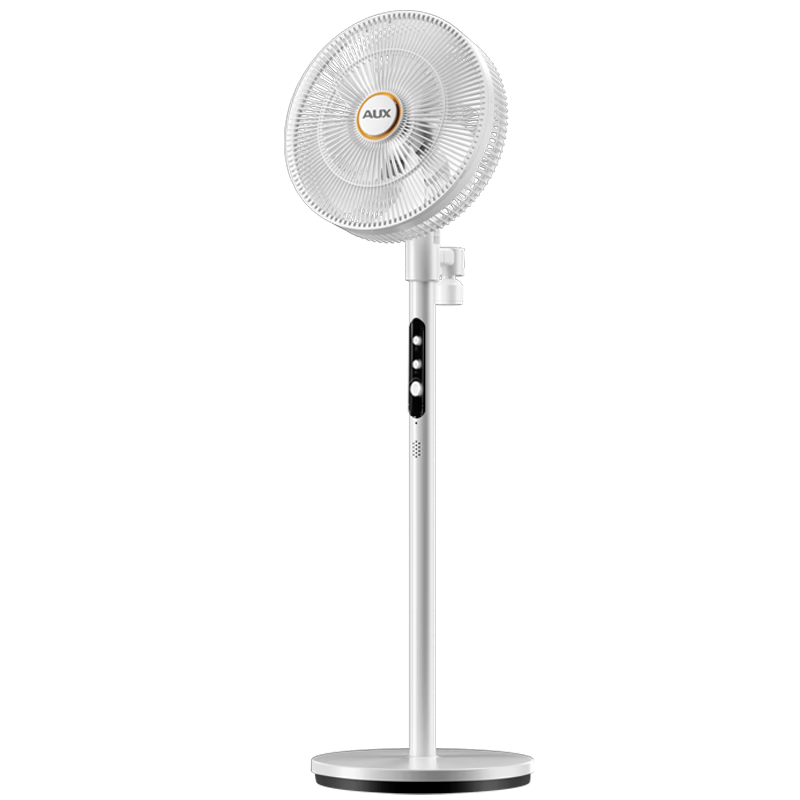AUX DC Inverter Floor Fan Quiet Home Fan Stepless Speed Adjustable Energy-Saving Air Circulation Fan Dual-Use Table and Floor Fan Aromatherapy Mosquito Repellent FS30-2501Q